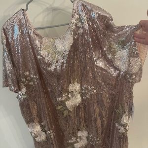 Plus size NWT Arula sequined dress
